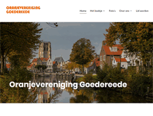 Tablet Screenshot of oranjevereniginggoedereede.nl